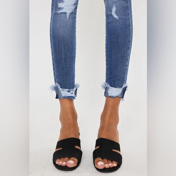 KanCan Florence Mid Rise Super Skinny Jeans - Picture 6 of 16